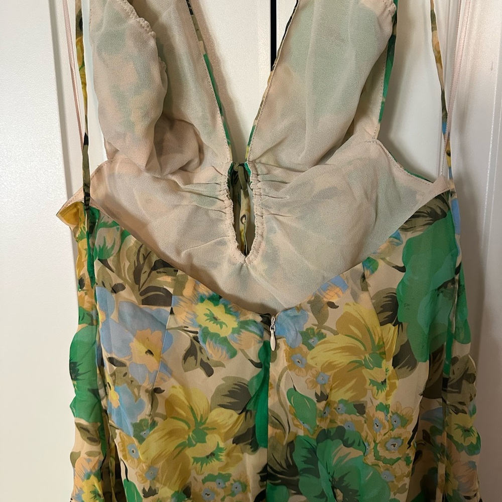 ASTR The Label Women's Green Multi Aneira Dress Size S - Picture 12 of 12